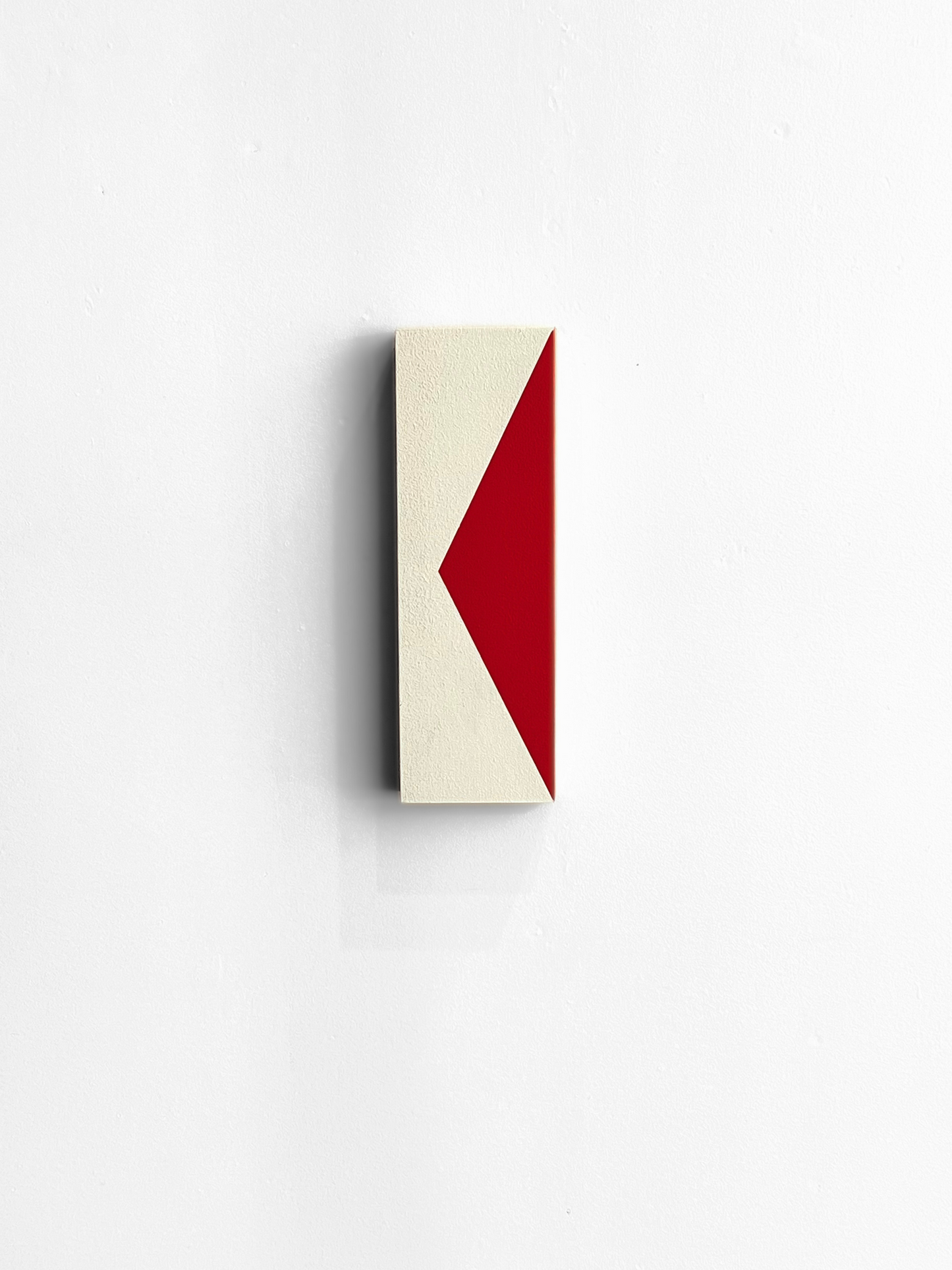 White/Red Triangle